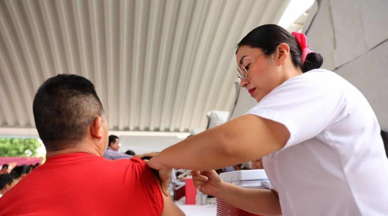 Avance importante en campaña de vacunación contra influenza y Covid, reporta Salud