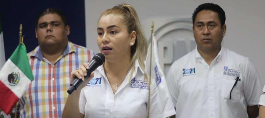 Pide PAN Tabasco a su exdirigente Jemima Alonzo, ofrezca disculpa por violencia política