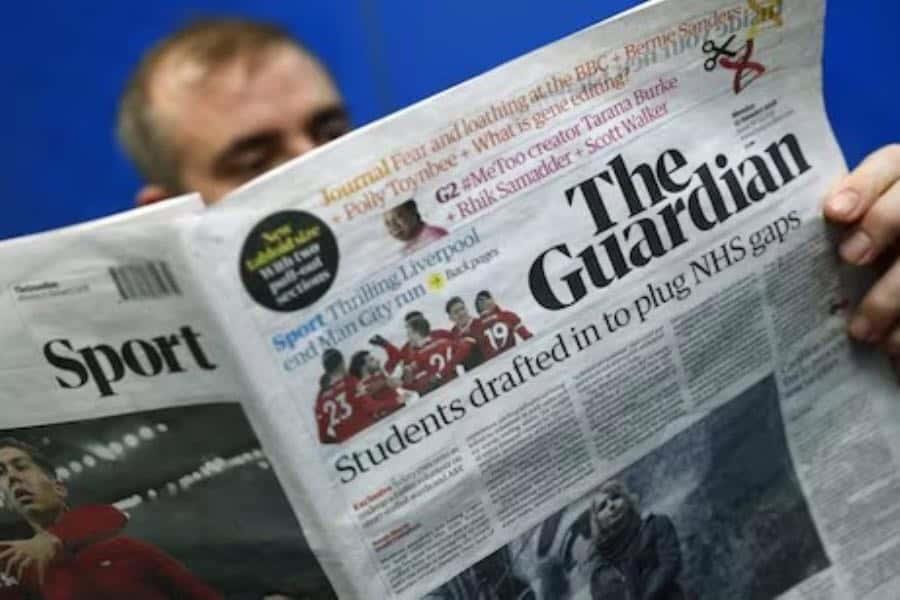 Diario "The Guardian" dejará de utilizar X, acusa racismo