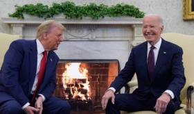 Biden se reúne por primera vez con Trump, para hablar de la transición en la Casa Blanca