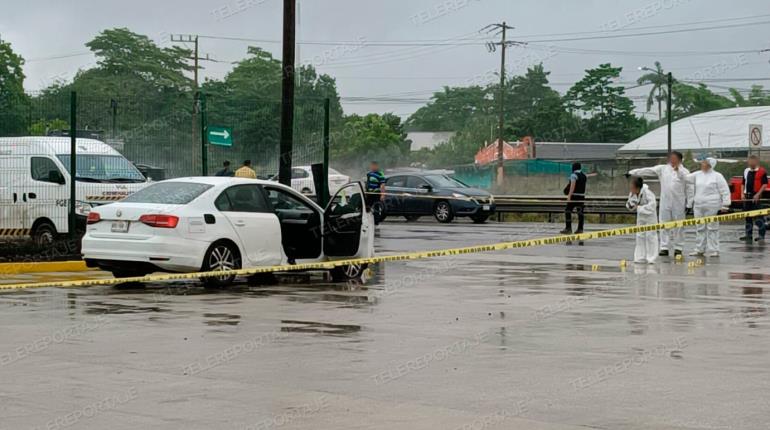 Elementos de la FGE son atacados a balazos en la Villahermosa - Cárdenas