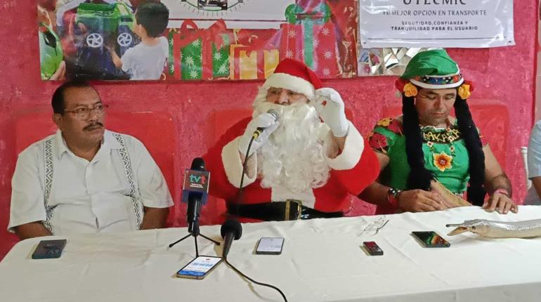 Convoca Santa Claus a colecta anual de juguetes "Unidos por una Sonrisa"