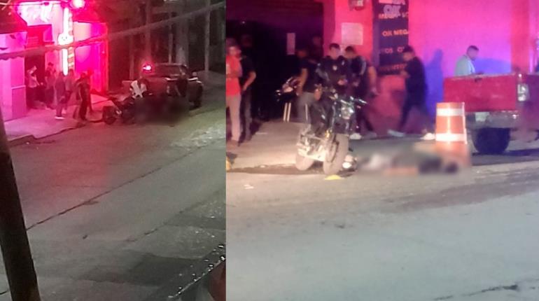 Asesinan a hombre afuera de bar del Centro de Villahermosa