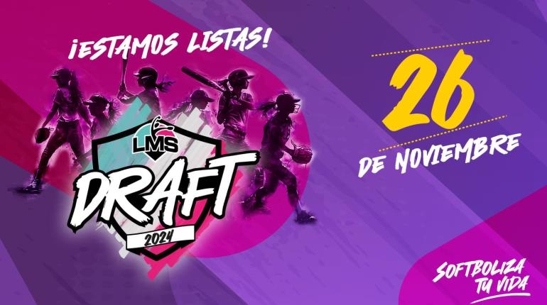 Draft de la Liga Mexicana de Softbol Femenil será en CDMX, el 26 de noviembre