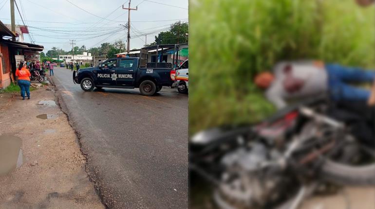 Asesinan a balazos a hombre en Nacajuca