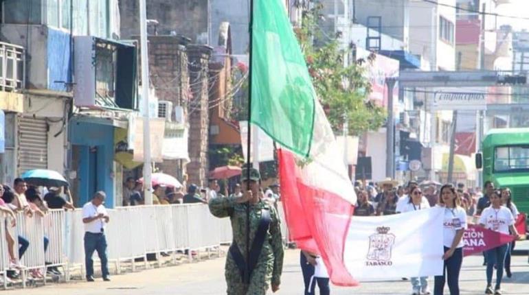 Participarán 66 contingentes en desfile cívico-militar en Tabasco por aniversario de la Revolución Mexicana