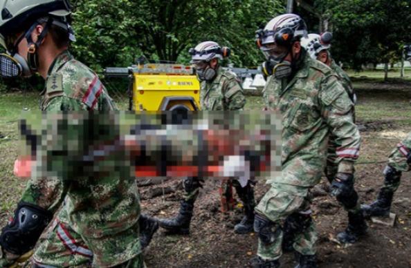 Mueren 4 soldados tras ataques con explosivos en Colombia