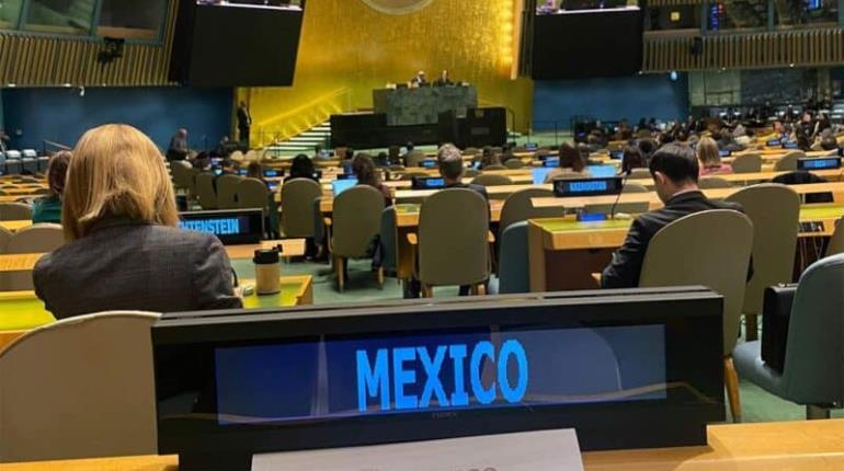 ONU adopta propuesta de México para negociar convención sobre crímenes de lesa humanidad