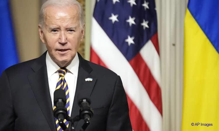 Biden reitera apoyo a Ucrania tras invasión rusa