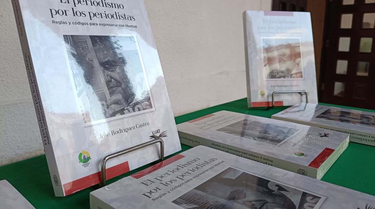 Presenta UJAT el libro El periodismo por los periodistas, de José Rodríguez Castro