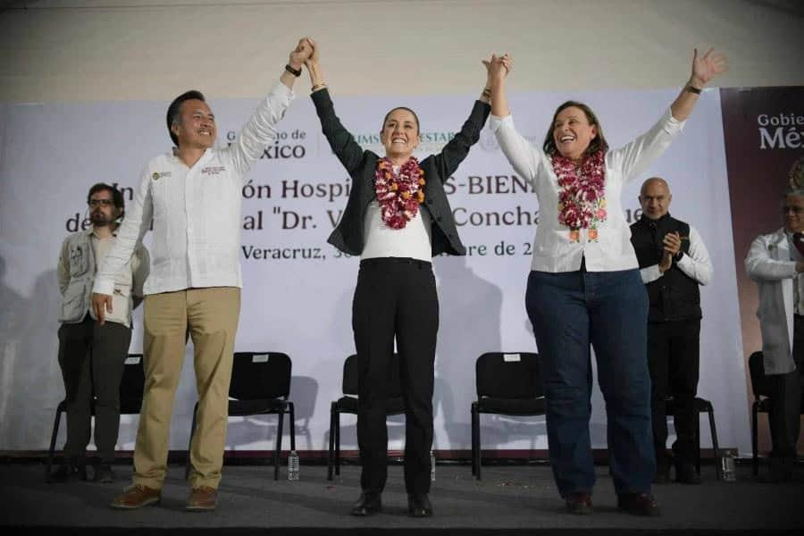 Tengo la mejor opinión de él: Sheinbaum sobre Cuitláhuac García, tras demanda presentada por Nahle Tengo la mejor opinión de él: Sheinbaum sobre Cuitláhuac García, tras demanda presentada por Nahle