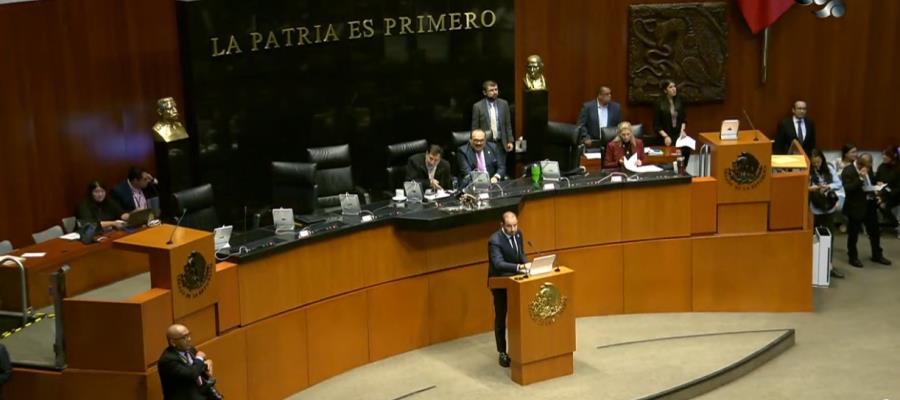 Llama PAN en el Senado a la unidad nacional ante amenazas de Trump