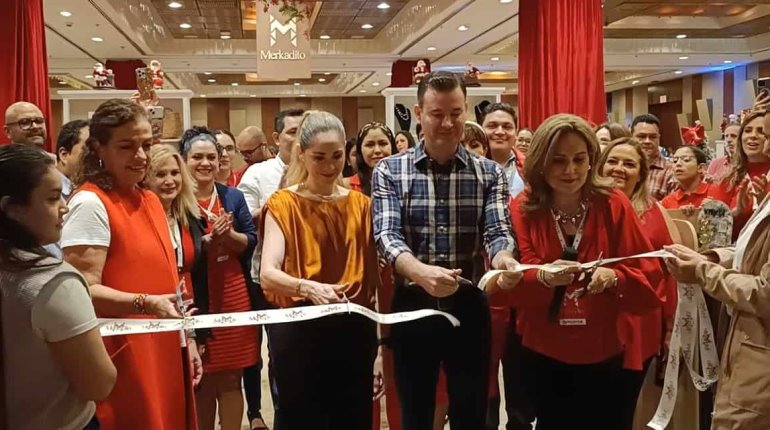 Inauguran séptima edición de Merkadito Bazar