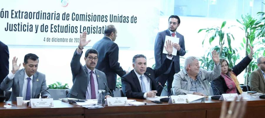 Avanzan modificaciones secundarias a reforma judicial en comisiones del Senado