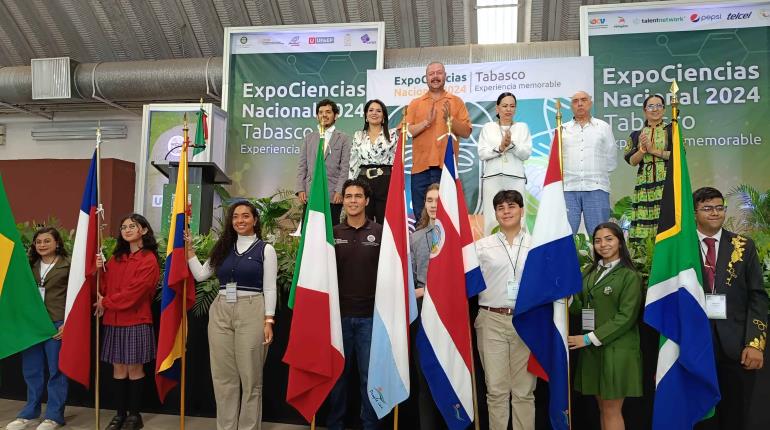 Inicia ExpoCiencias Nacional en Tabasco con exposición de 500 proyectos