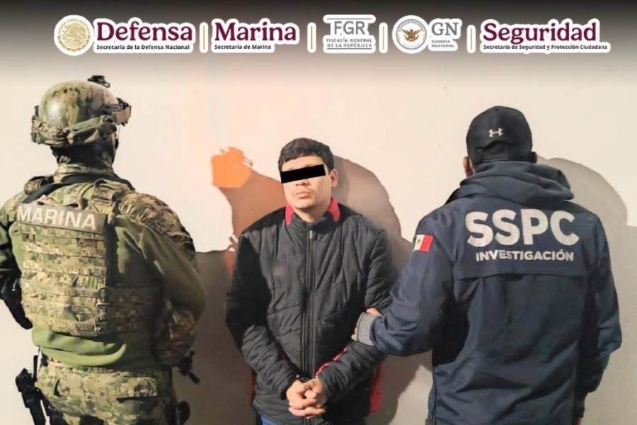 Detienen a ´El Gallero´ por ser "cocinero" para el Cártel de Sinaloa