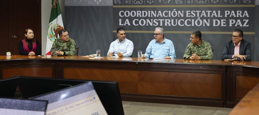 Anuncia Harfuch incremento de operaciones en Sinaloa de manera progresiva