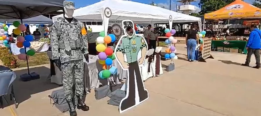 GN busca ganar confianza de ciudadanos con Feria Social para prevenir el delito