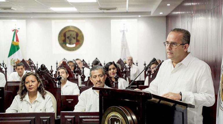 Rinde Carlos Efraín Reséndez Bocanegra Informe de Labores como presidente del TSJ Tabasco