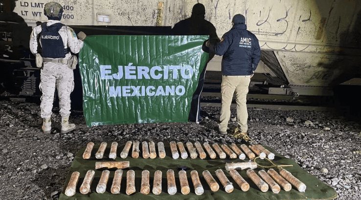 Aseguran autoridades tren con cargamento de drogas que se dirigía a EE.UU.