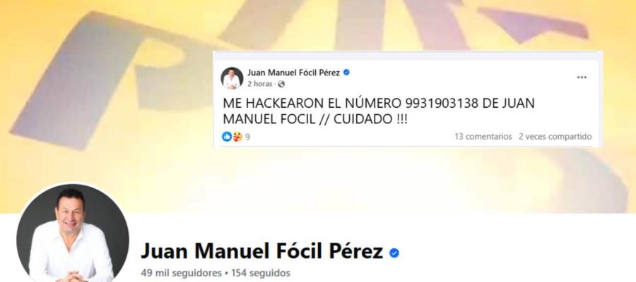 Ahora hackean cuenta de WhatsApp de Fócil