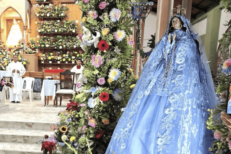 Invita Obispo de Tabasco a continuar las peregrinaciones a la parroquia "La Asunción de María" en Cupilco