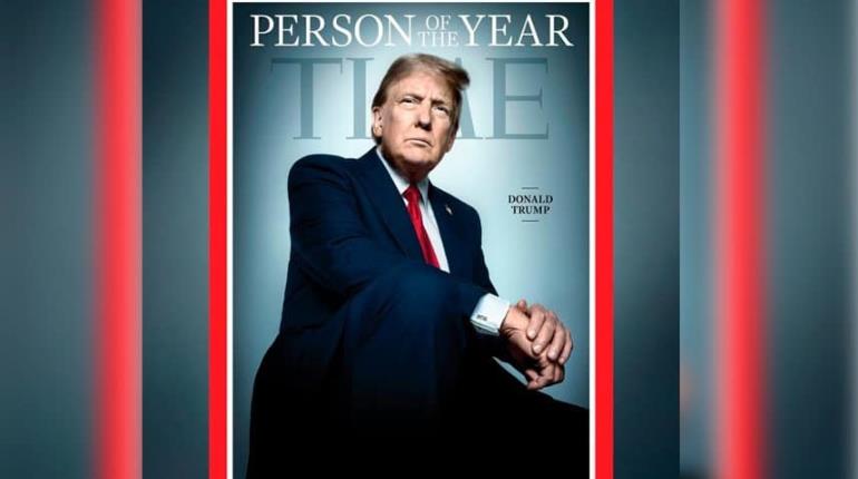 Trump toca campana de Wall Street tras ser nombrado persona del año de revista Time