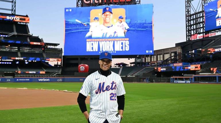 Juan Soto estampa firma con Mets de Nueva York y es presentado ante acuerdo histórico