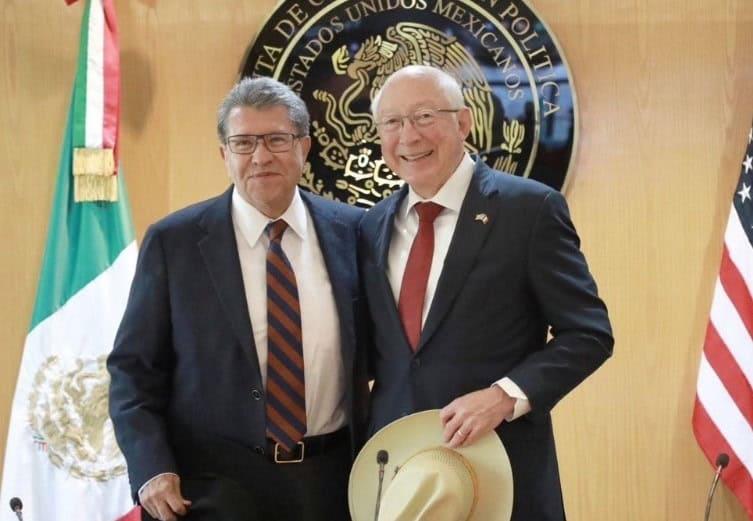 Se despide Ken Salazar de diputados mexicanos