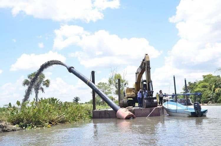 Dragado de ríos en Tabasco iniciará en breve: Gobernador Dragado de ríos en Tabasco iniciará en breve: Gobernador
