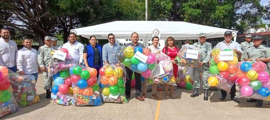 Guardia Nacional da banderazo al Juguetón Navideño 2024