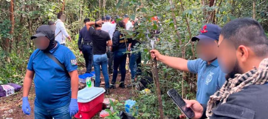 Localizan fosa clandestina con restos óseos de al menos 7 cuerpos en Quintana Roo