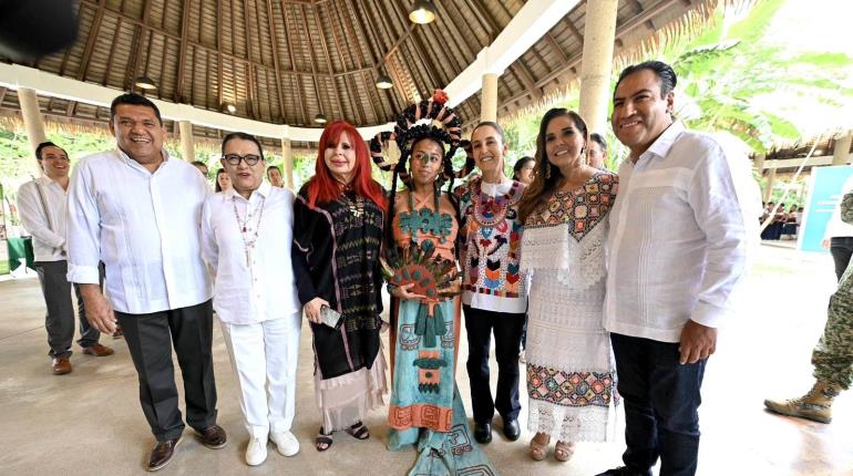 El Tren Maya está cambiando para bien el destino del sureste: May