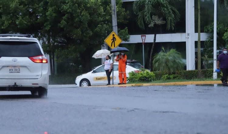 Prevé Conagua posibilidad de lluvias para este lunes en Tabasco