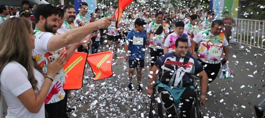 José Balan y Giselle Rodríguez ganan 1era carrera atlética "Donador Voluntario"