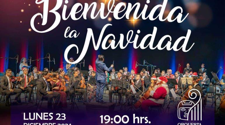 ¡Bienvenida la Navidad! Orquesta Filarmónica de Tabasco dará concierto este 23 de diciembre