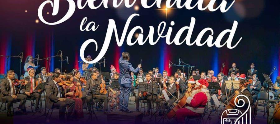 ¡Bienvenida la Navidad! Orquesta Filarmónica de Tabasco dará concierto este 23 de diciembre