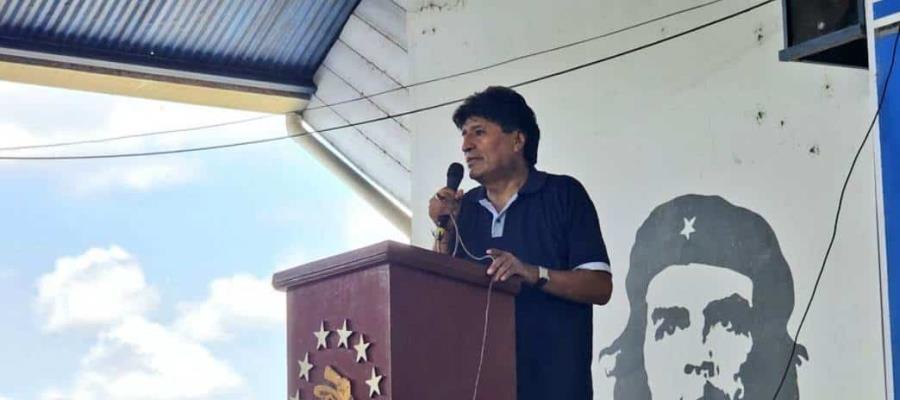 Denuncia Evo Morales ser víctima de una brutal guerra jurídica