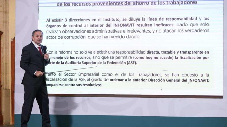 Directores sectoriales del Infonavit ganan más que Sheinbaum: Octavio Romero