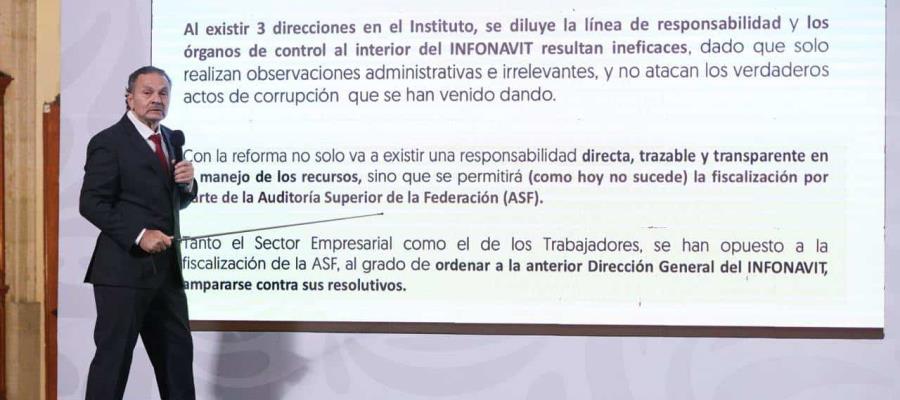 Directores sectoriales del Infonavit ganan más que Sheinbaum: Octavio Romero