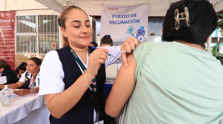 Reporta Salud Tabasco avance del 55% en vacunación contra enfermedades de invierno