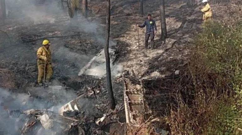 Se desploma avioneta en Quitupan, Jalisco