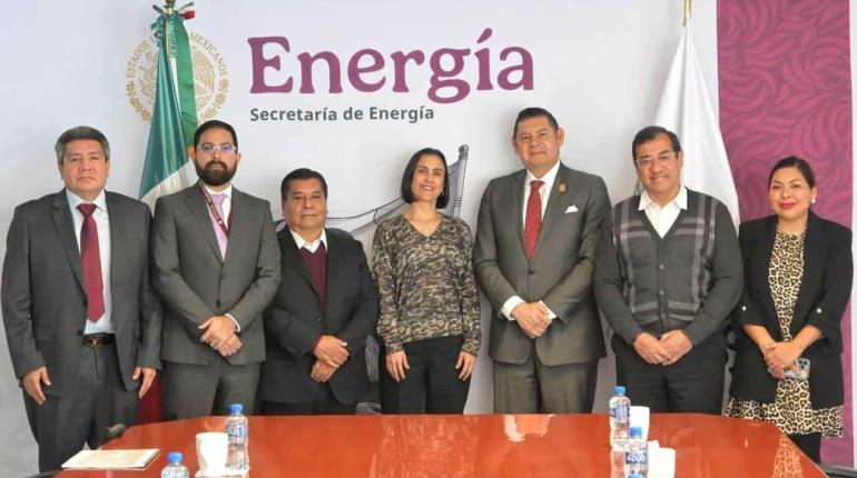 Acuerda SENER con gobernador de Puebla fortalecer desarrollo energético