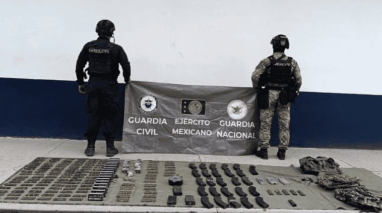 Más de 500 armas y 60 mil municiones asegura SSP de Michoacán este 2024