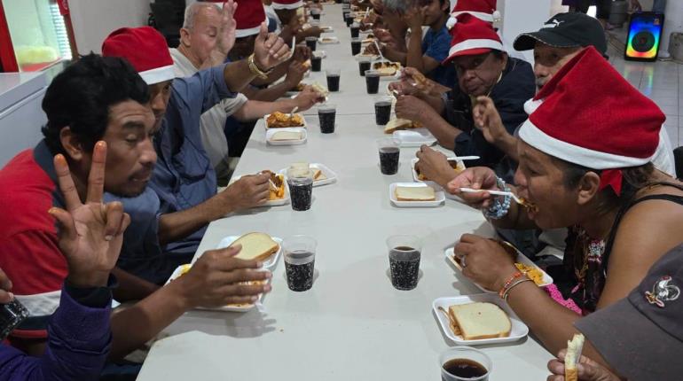 Comedor comunitario ´La Morada´ realiza posada a personas en situación de calle