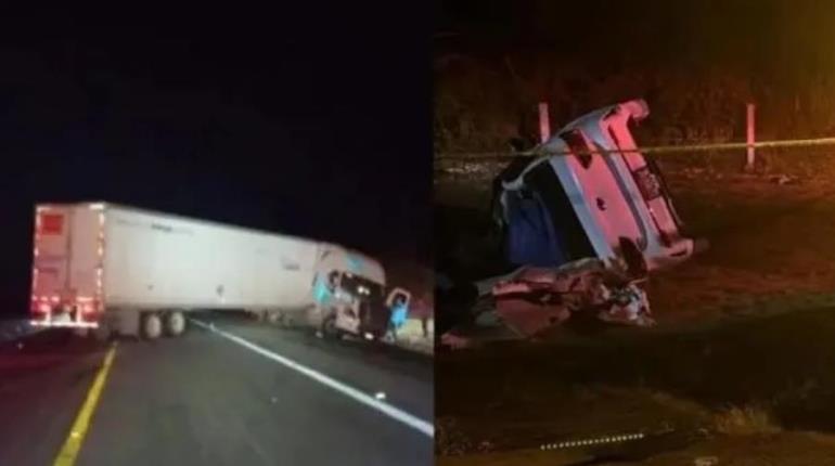 Muere familia tras ser impactada por un tráiler en Nuevo León