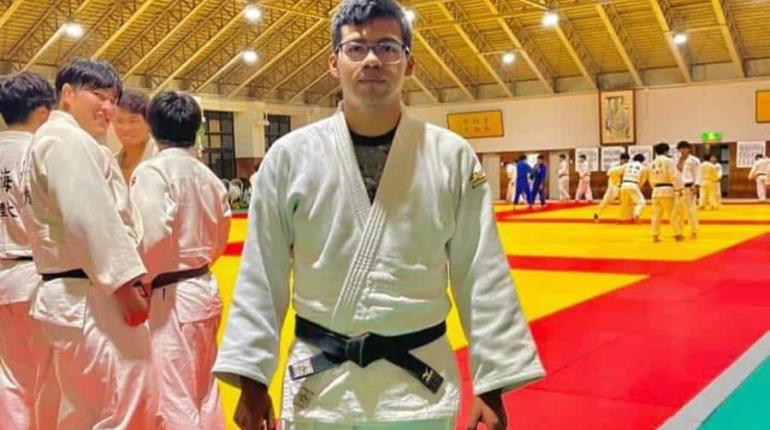 Judoka tabasqueño Miguel Ángel Macías vive campamento en Japón