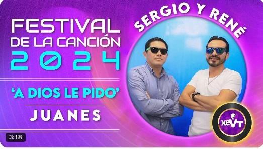 Ganan René y Sergio festival de la canción 2024 de la XEVT