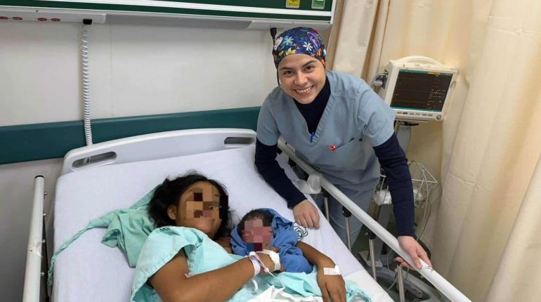 Primer bebé de 2025 en Tabasco fue niño y nació a las 01:37 horas en el IMSS