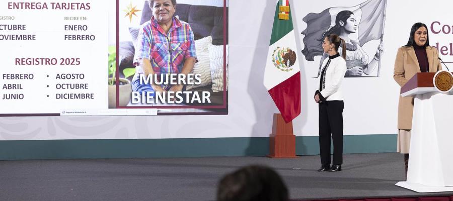 Inicia pago de pensión del Bienestar para adultos mayores, madres de familia y discapacidad